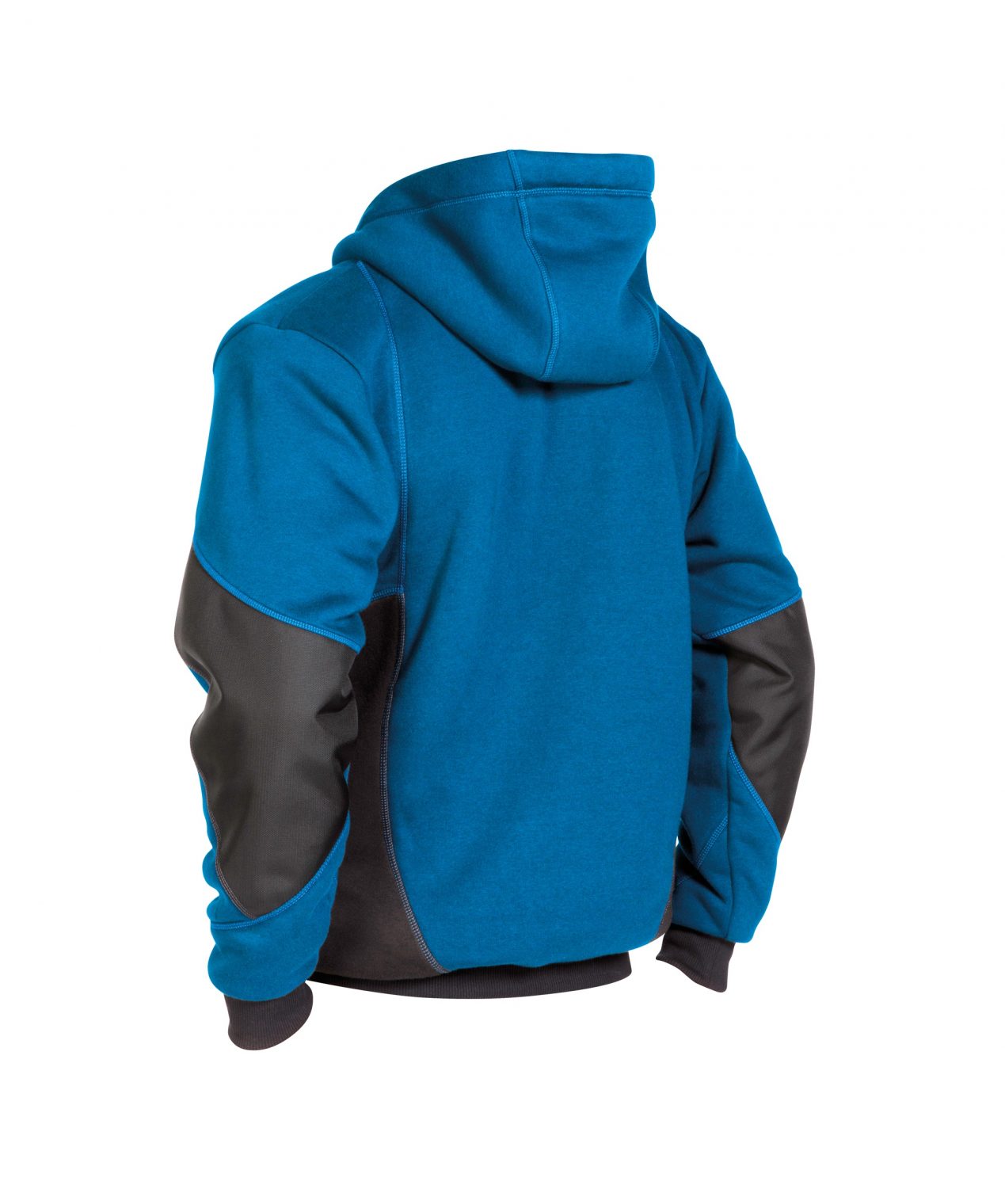 pulse sweatshirt jacket azure blue anthracite grey detail 2