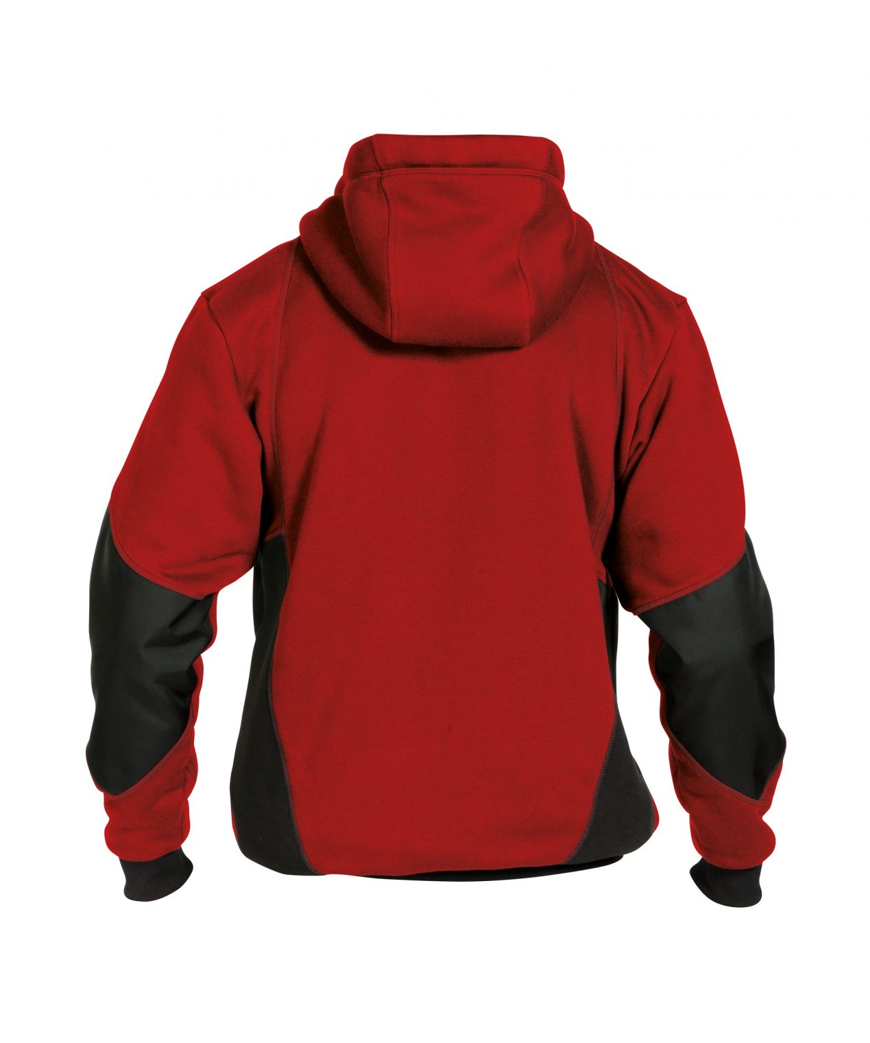 pulse sweatshirt jacket red black back