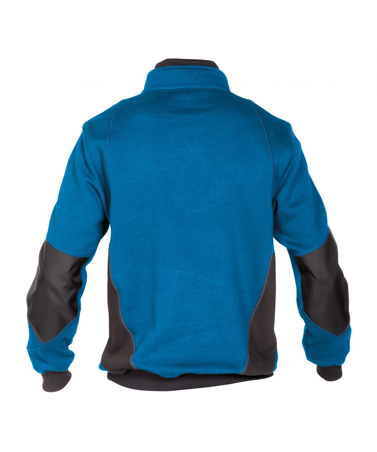 stellar sweatshirt azure blue anthracite grey back