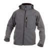 tavira softshell jacket cement grey front