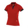DASSY® TRAXION WOMEN Poloshirt (UV-Sonnenschutz) rot