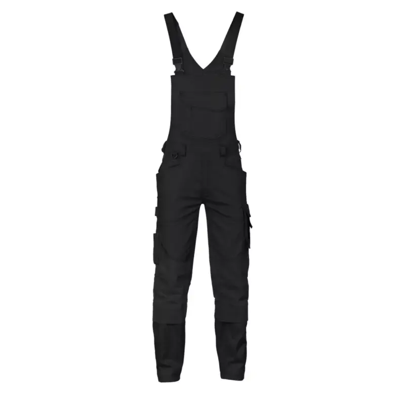 DASSY® TRONIX Herren Arbeitslatzhose mit Stretch und Kniepolstertaschen schwarz