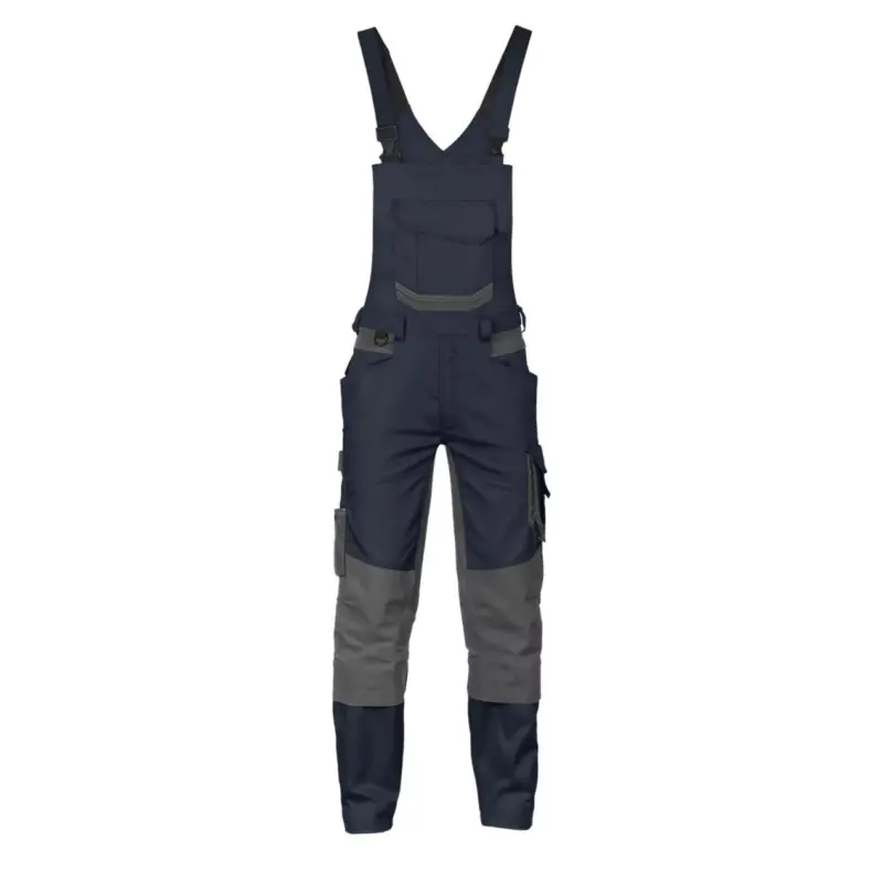 DASSY® TRONIX Herren Arbeitslatzhose mit Stretch und Kniepolstertaschen nachtblau
