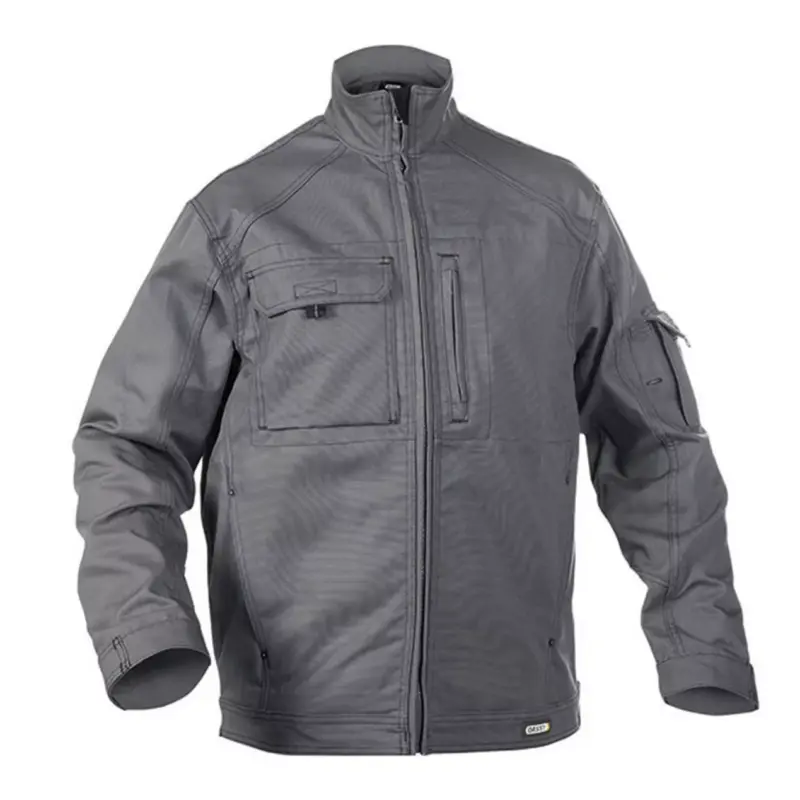 dassy tulsa canvas jacke anthrazit