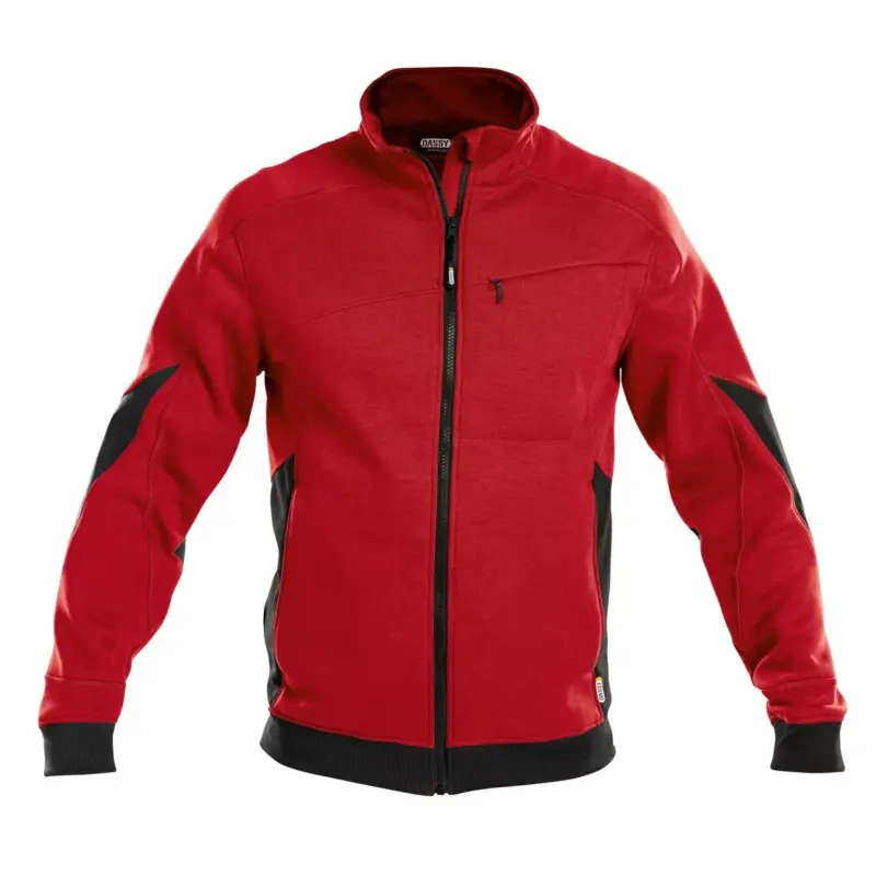 Dassy Velox: Sweatshirt für Männer, die Qualität schätzen, rot
