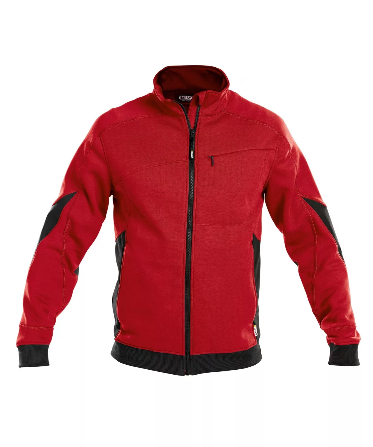 Dassy Velox: Sweatshirt Für Männer, Die Qualität Schätzen, Rot