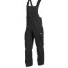 ventura brace overall with knee pockets black front