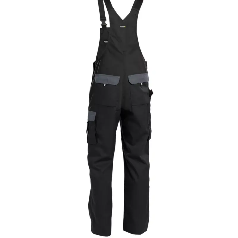 Dassy Versailles Arbeitslatzhose mit Kniepolstertaschen schwarz back