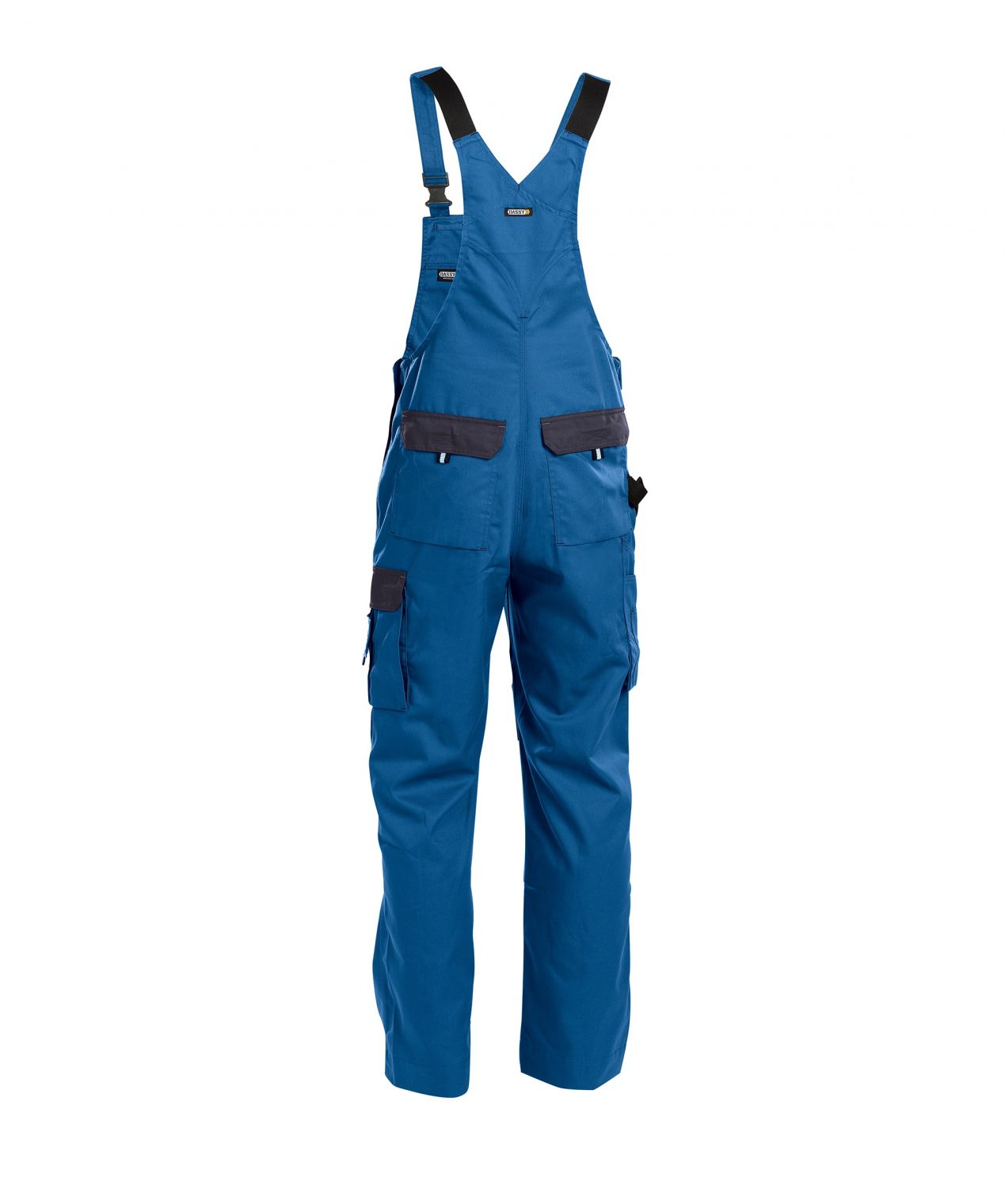 Dassy Versailles Arbeitslatzhose mit Kniepolstertaschen kornblau back